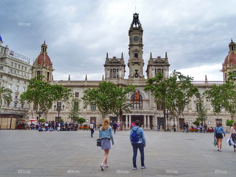 Cityhall in Valencia, Spain