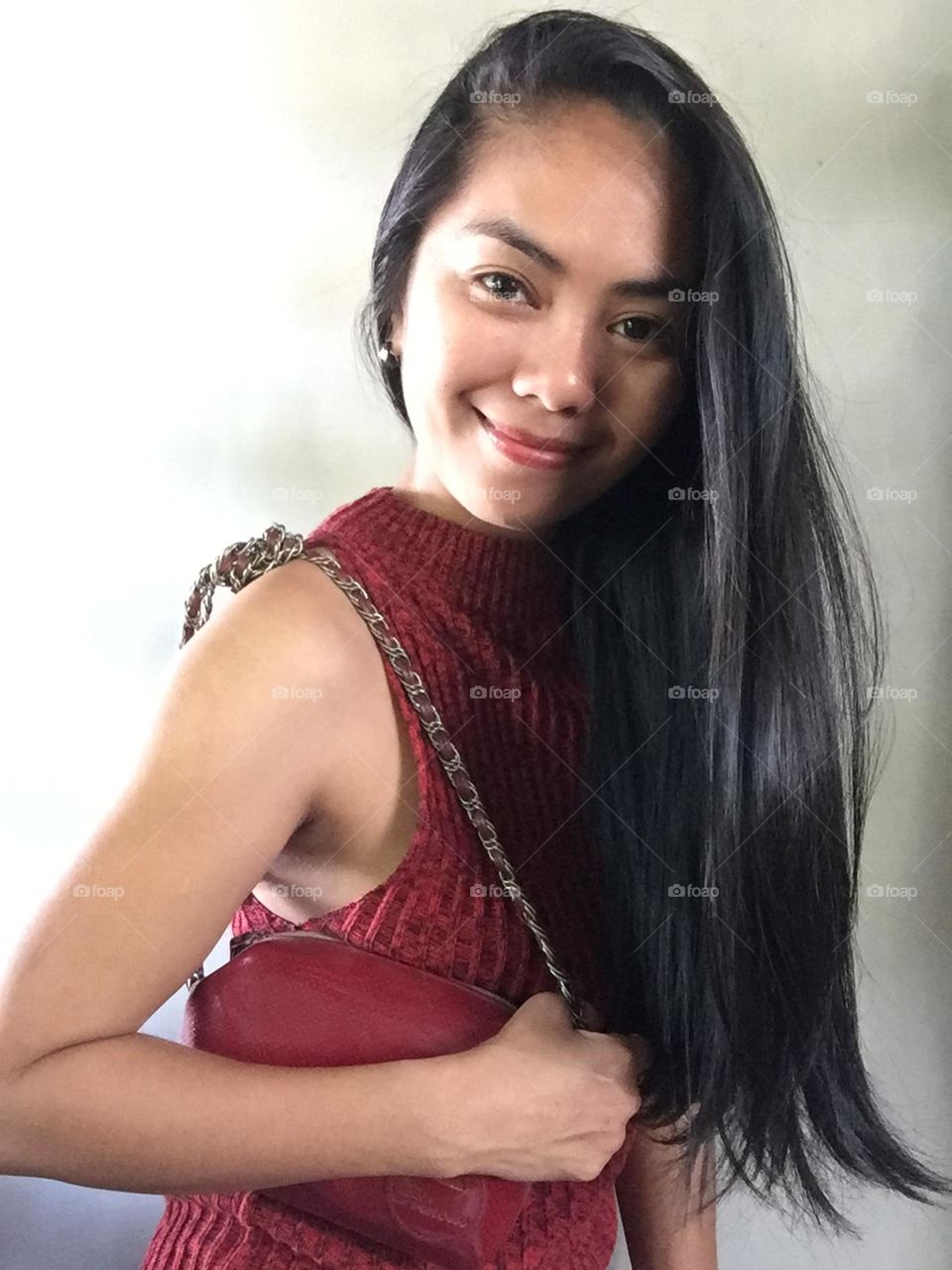 Light hearted portraits with products 