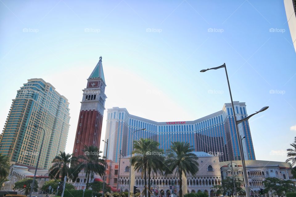Outside Venetian, Macau 