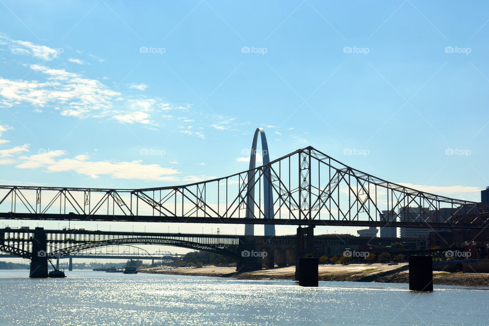 Bridge and arch