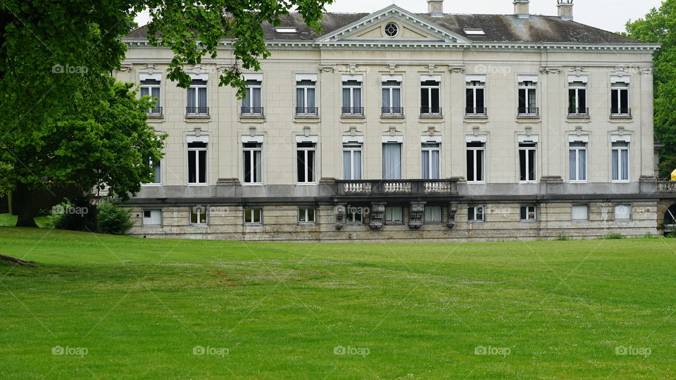 Castle in a park in Antwerp