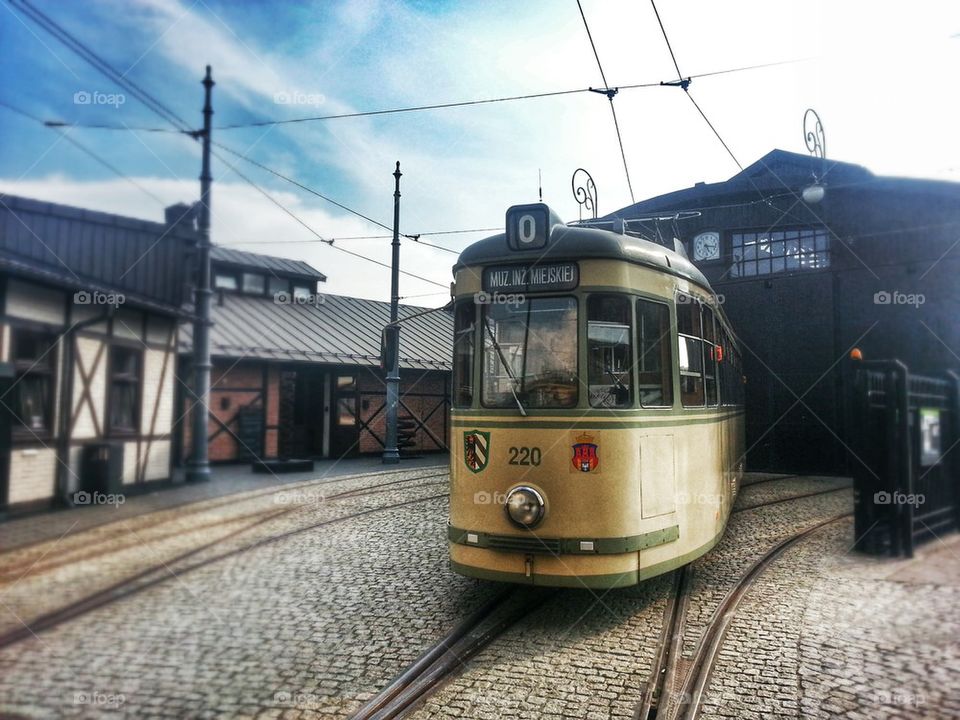 old tram