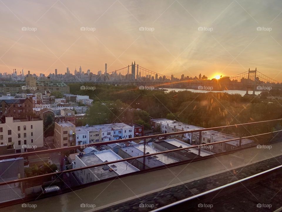 A city sunset, it’s not just the sun setting, it’s everything in between 