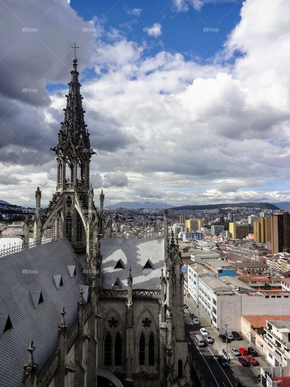 Cathedral in Quito, Ecuador 