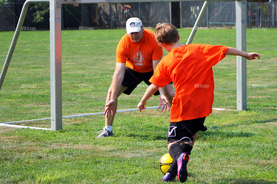 Staying in shape playing soccer! My youngest daughter’s soccer camp involved a parent/child game at the end of the camp. The kids all played a different country & it just happened to be Netherlands, my husbands family’s home country! 🇳🇱
