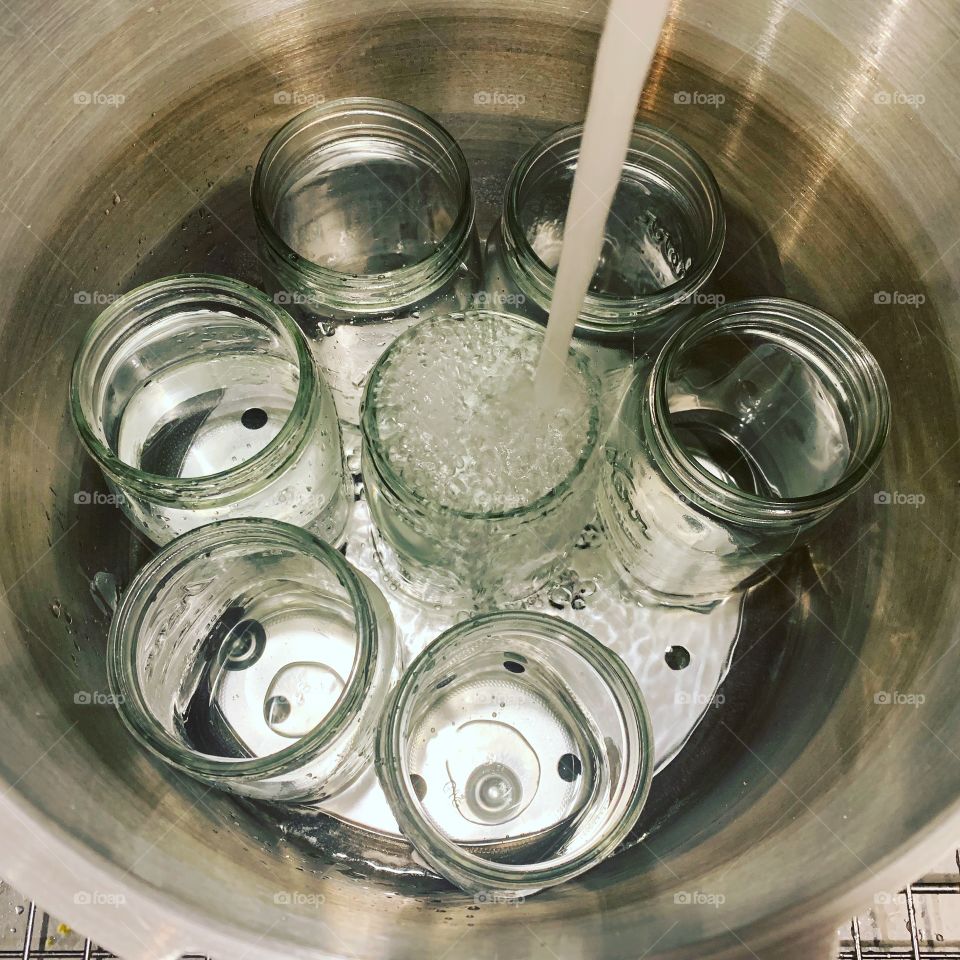Sterilizing Canning Jars