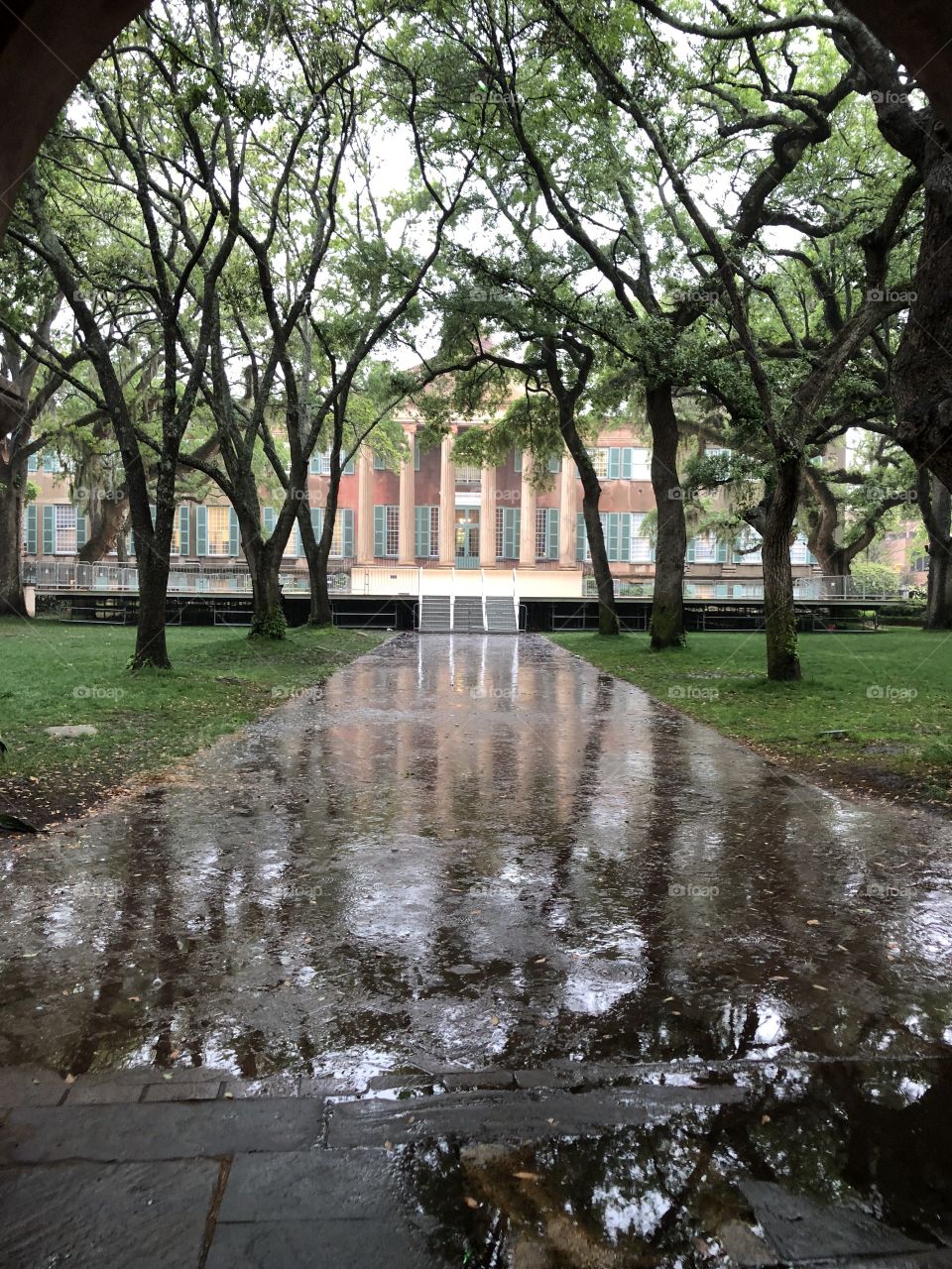 The cistern at College of Charleston 