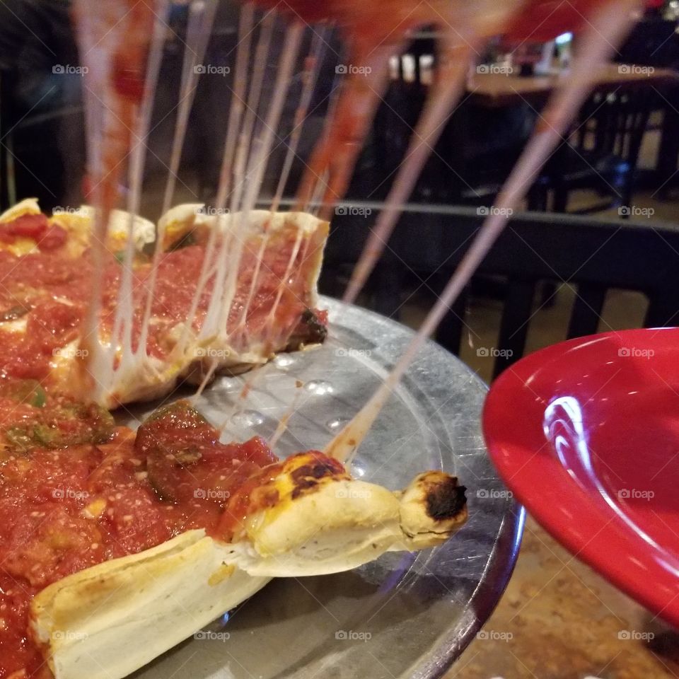 The Ditka at Gusano's Pizza