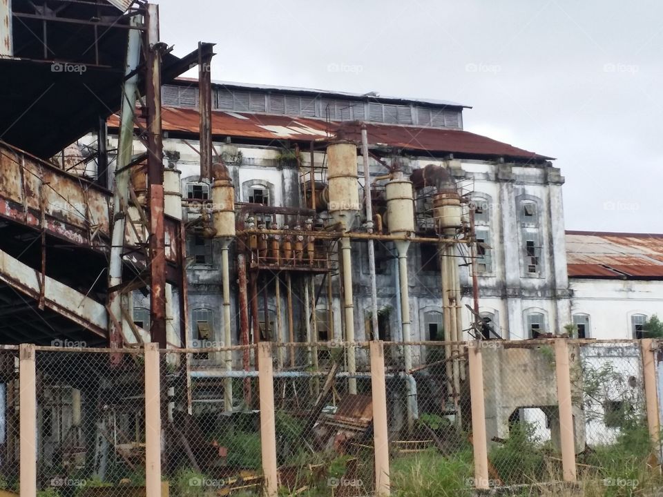 Industry, Building, Abandoned, Grinder, Pollution