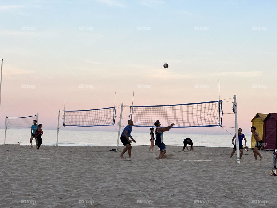 Beach#sunset#humans#sport