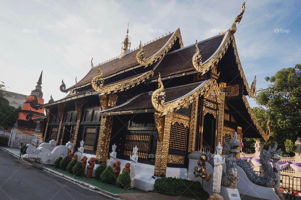 Small temple in Chiang Mai Old City