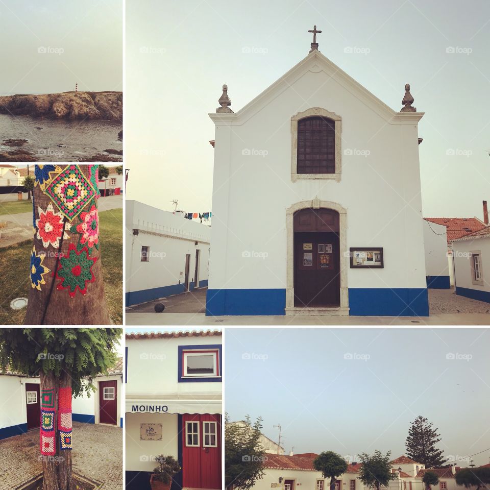 Portuguese Coast - typical village of Porto Covo 