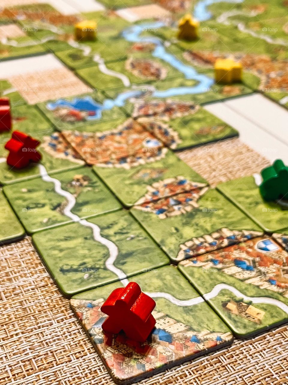 Board game Carcassonne, a great pastime for the whole family