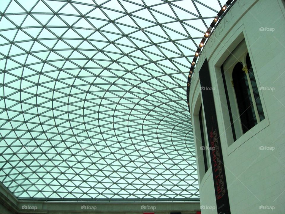 British Museum ceiling