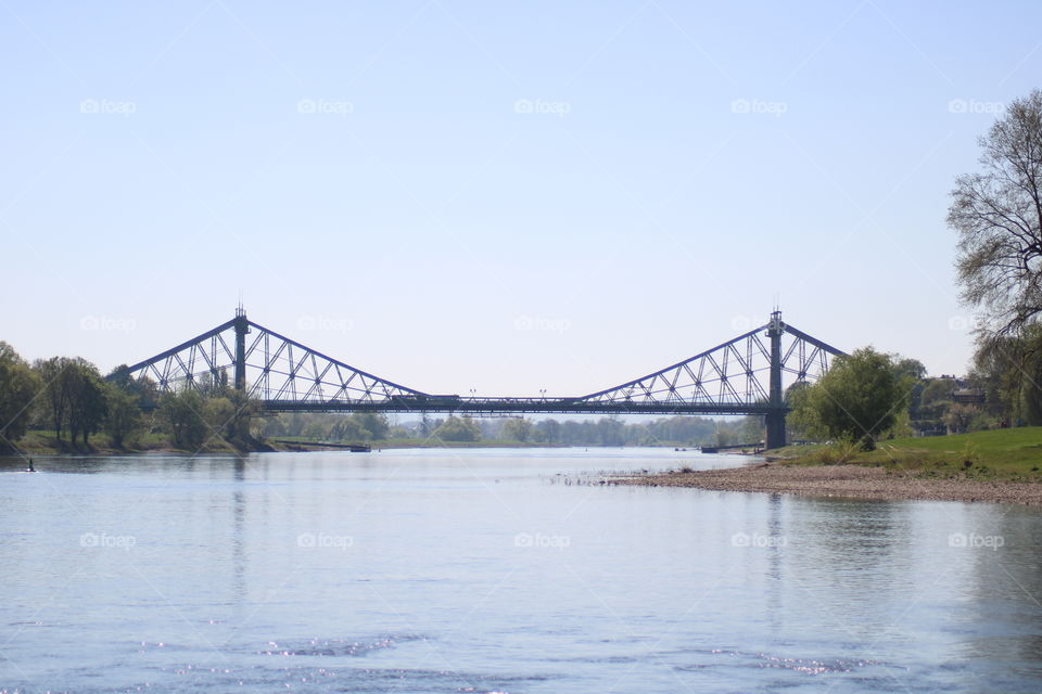 Blaues Wunder in Dresden 