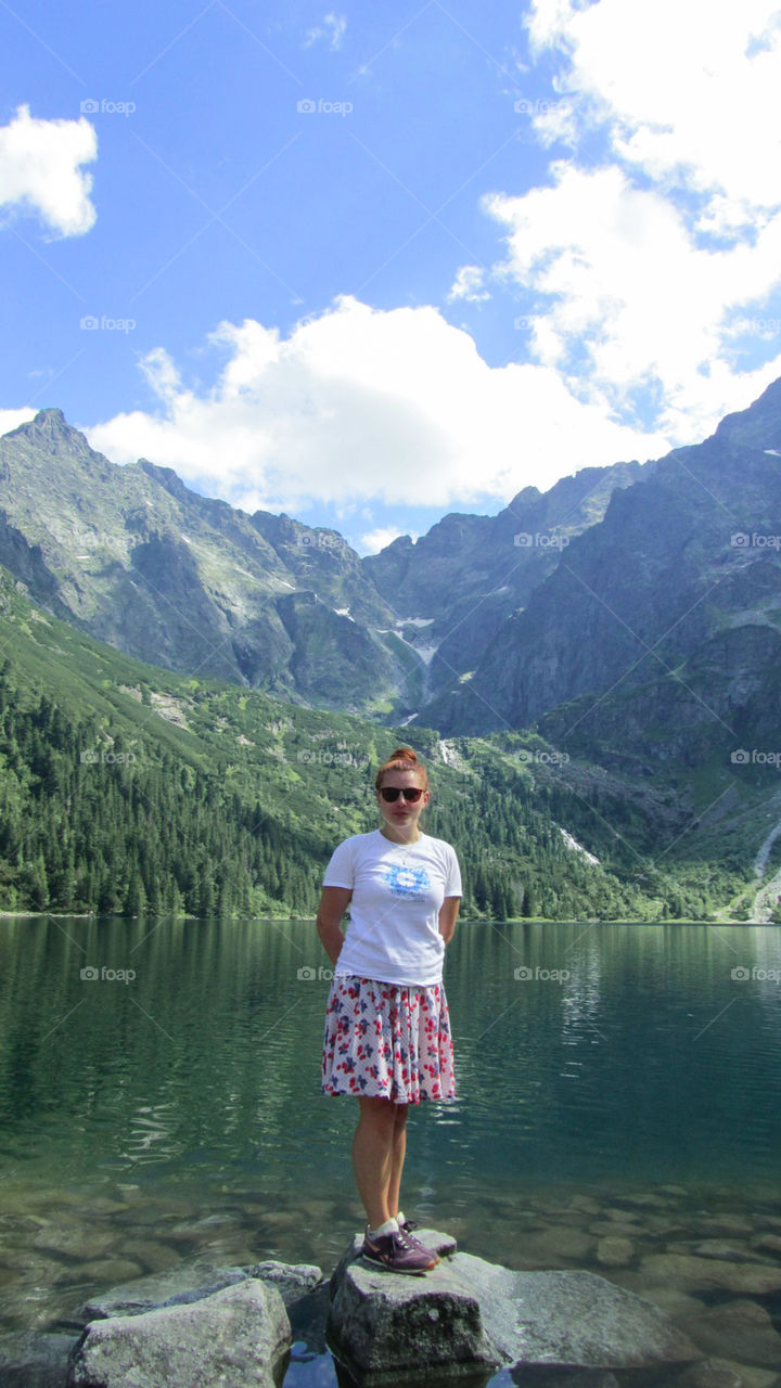 Polish Tatras. Lake. Morskie Oko