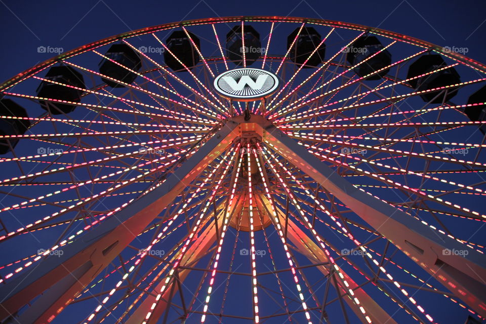 Abstract Ferris Wheel 