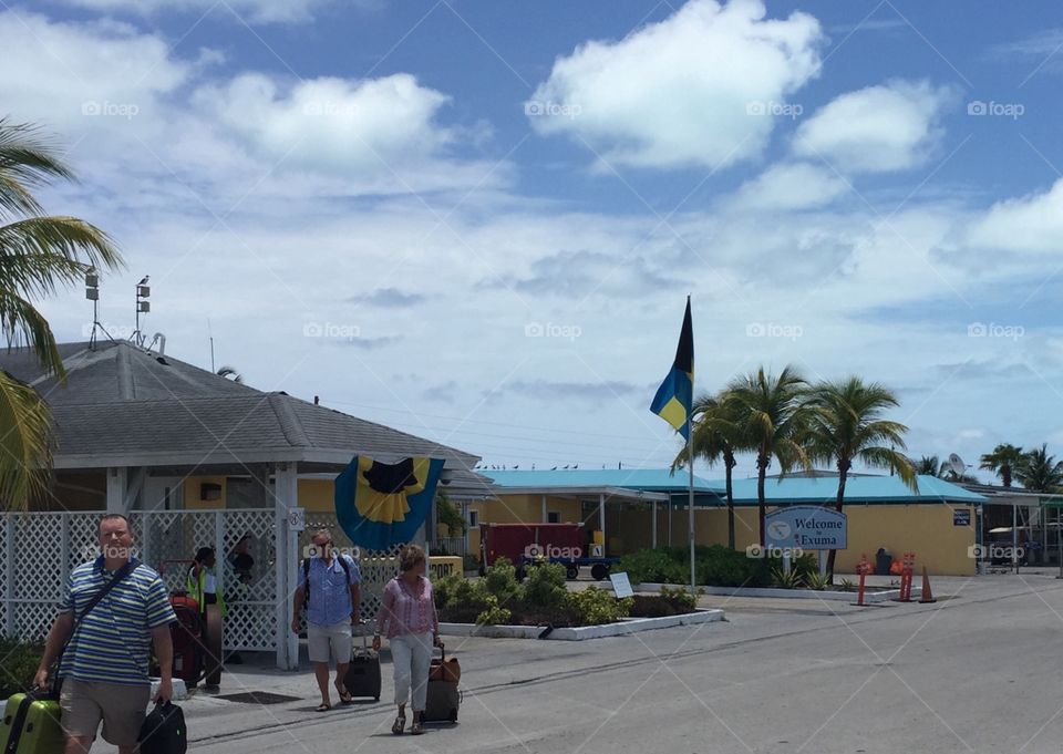 Exuma Bahamas airport terminal