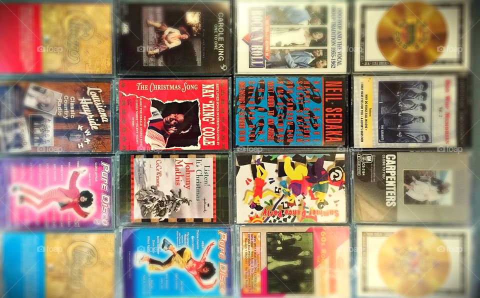 Playing the old cassettes 