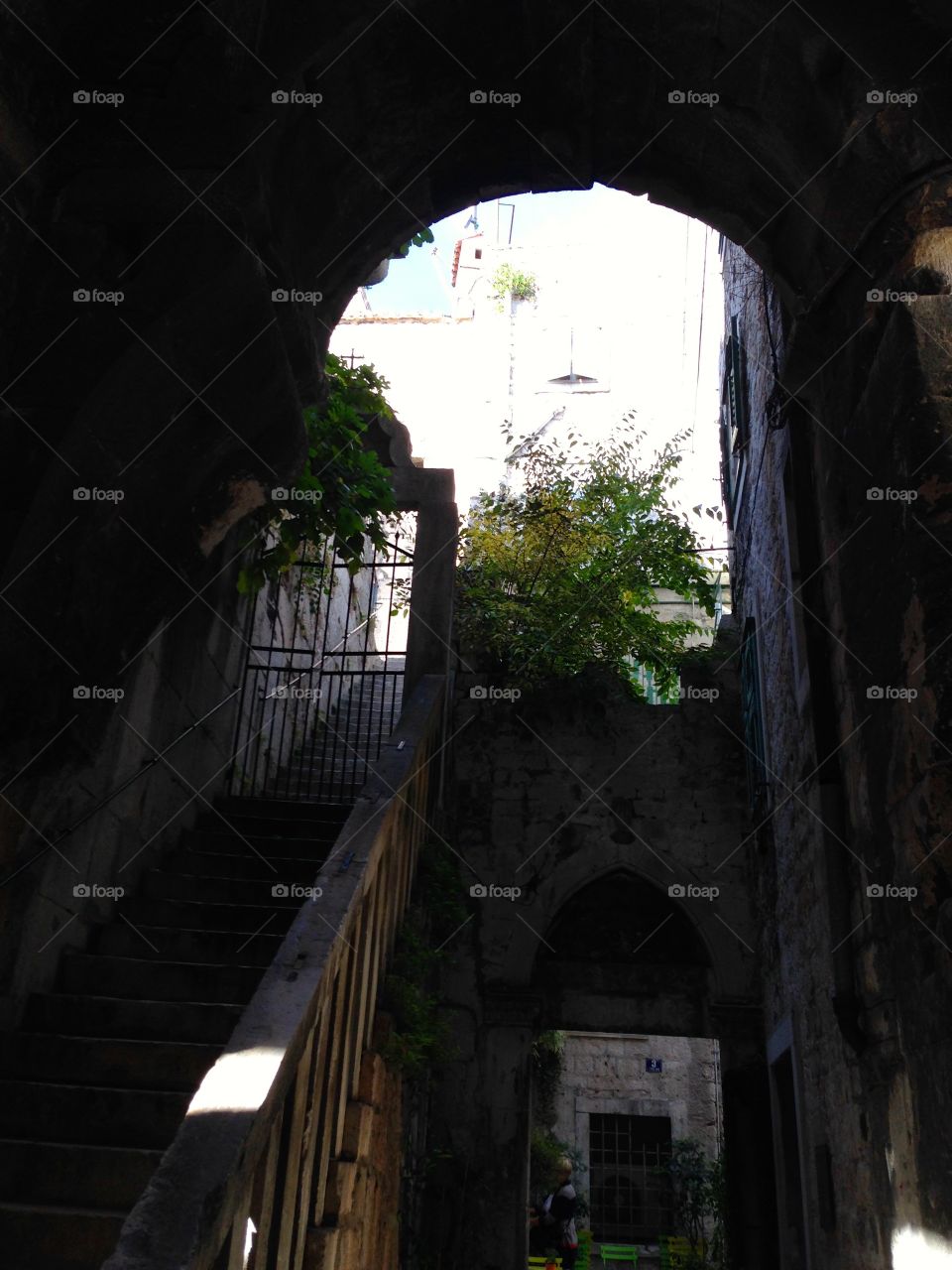 Stairway, Split, Croatia