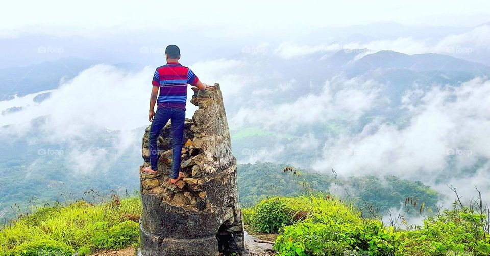 Looking for freedom on the mountain  | Landscape | Felt chill on peak .