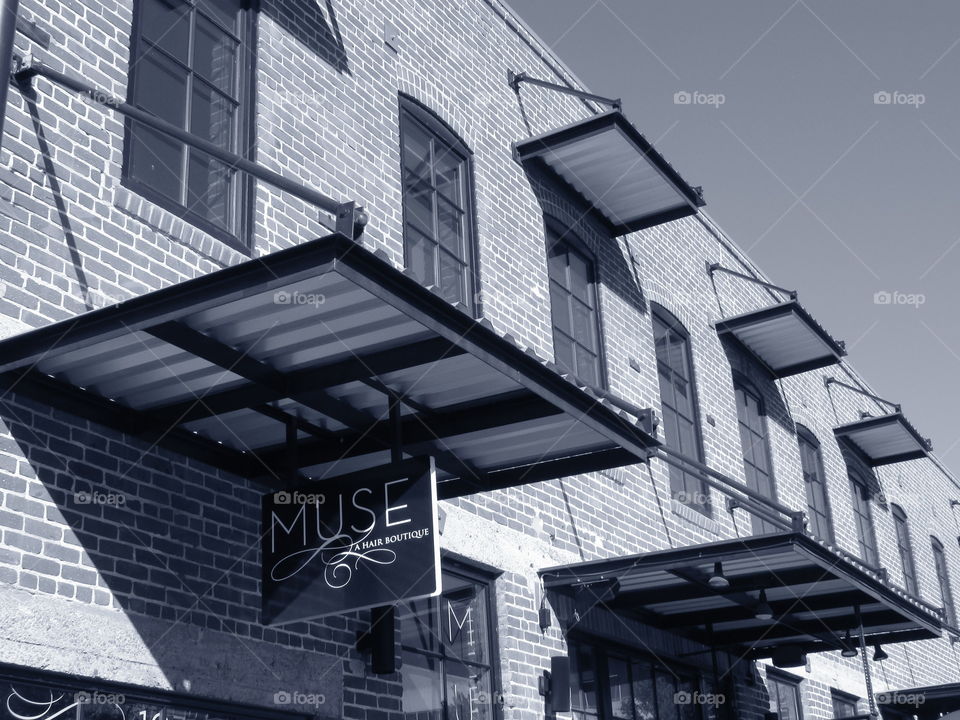 black and white architecture. walking around downtown Sacramento taking pictures