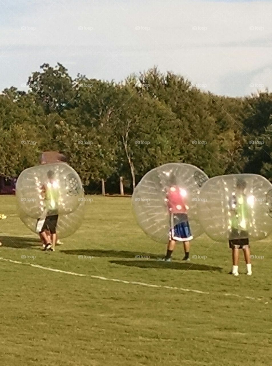 bubble soccer