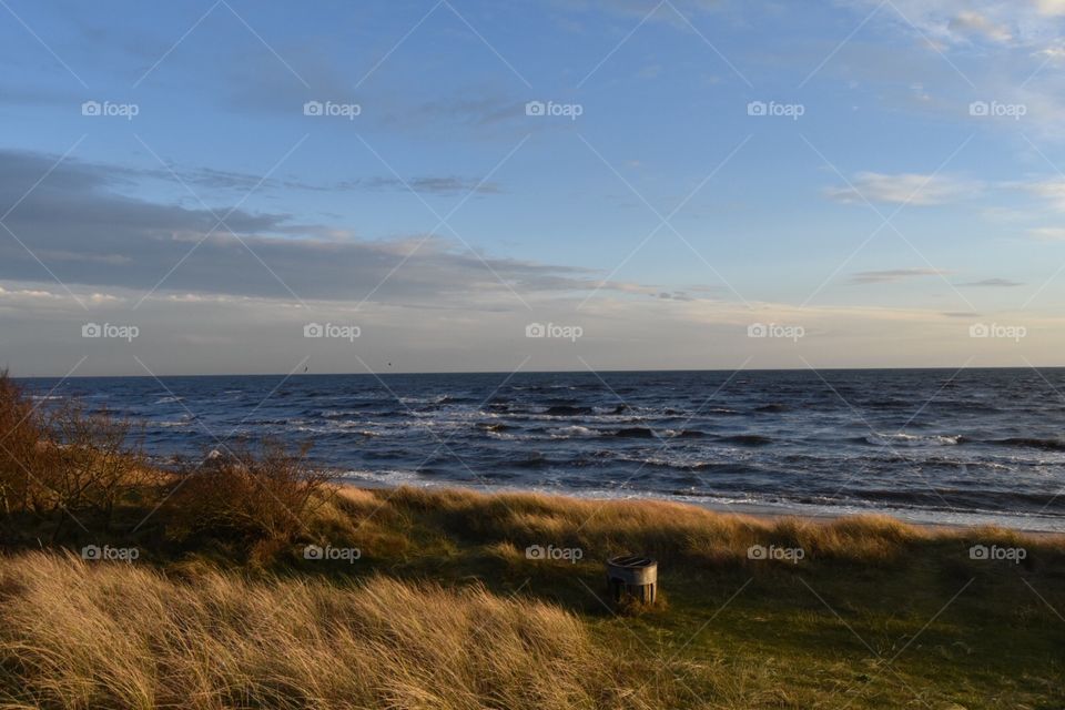 Landscape, Water, Beach, Sea, Sunset