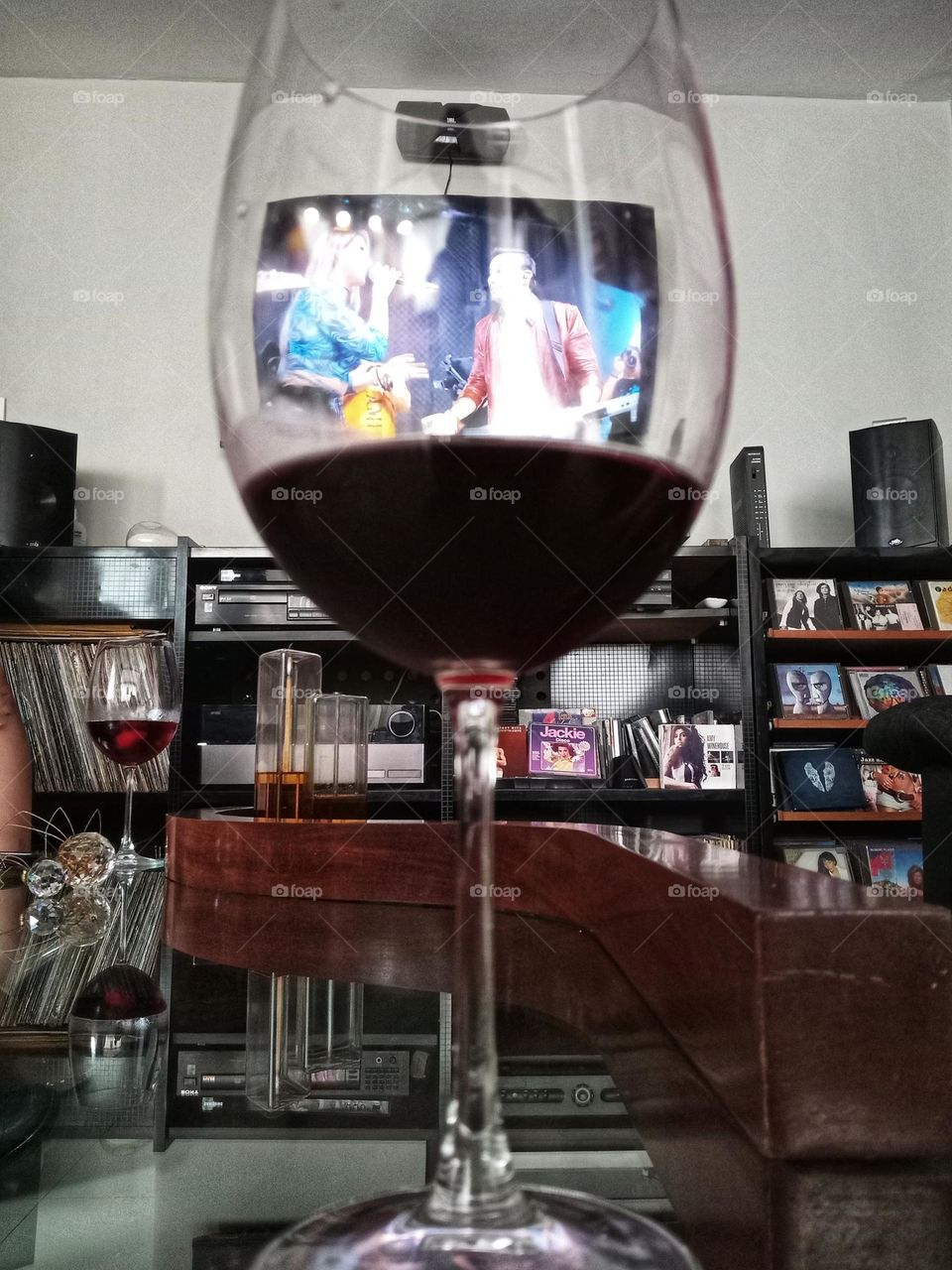 wine and music.