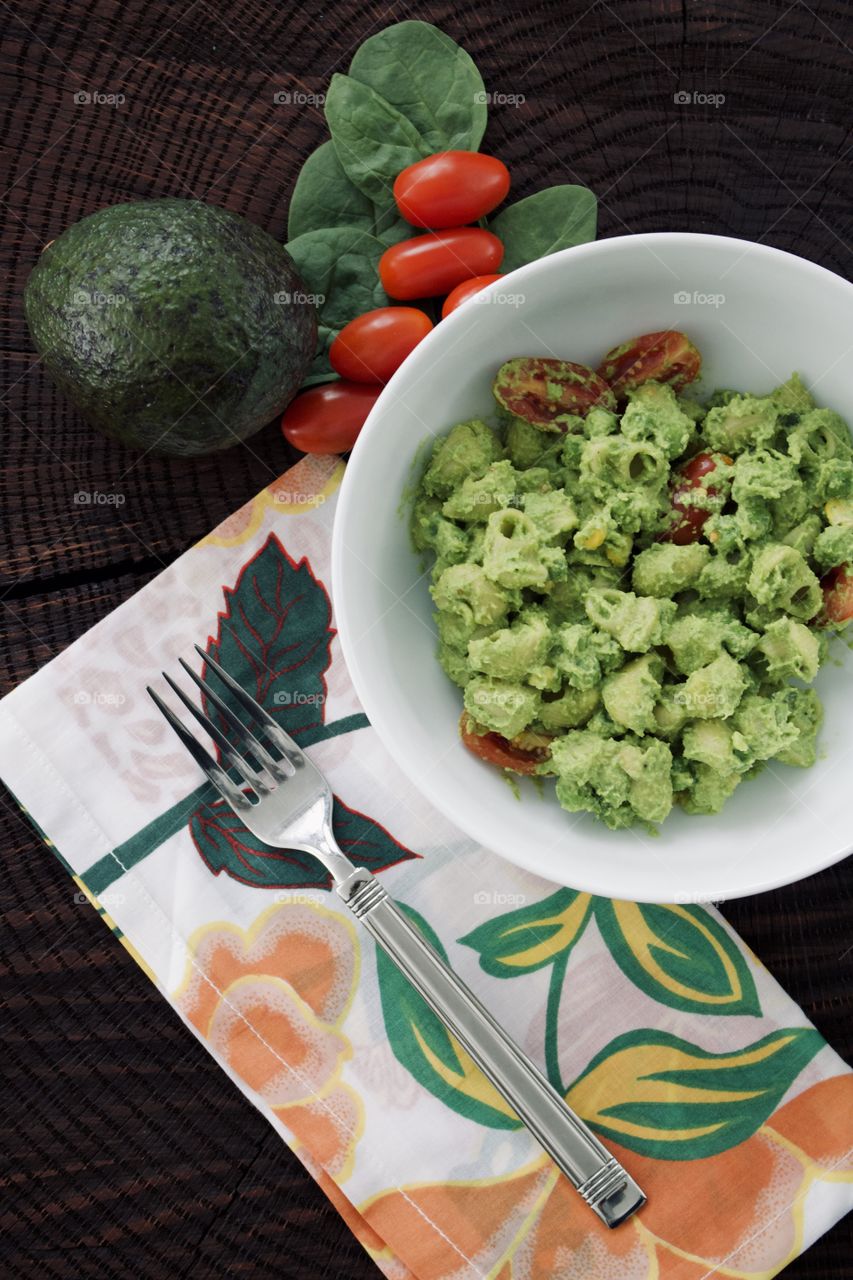 Avocado pasta