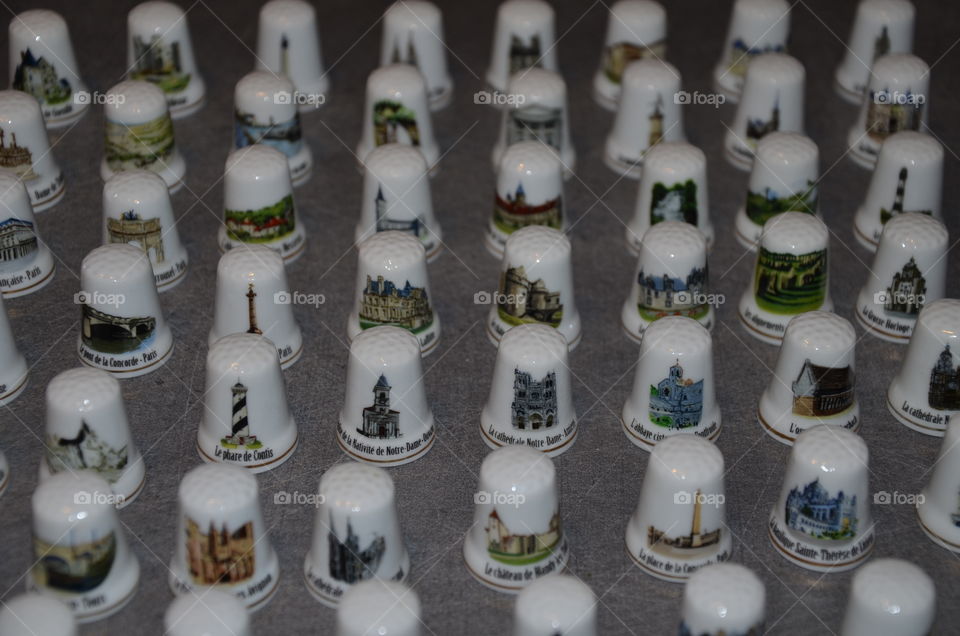 collection of thimble