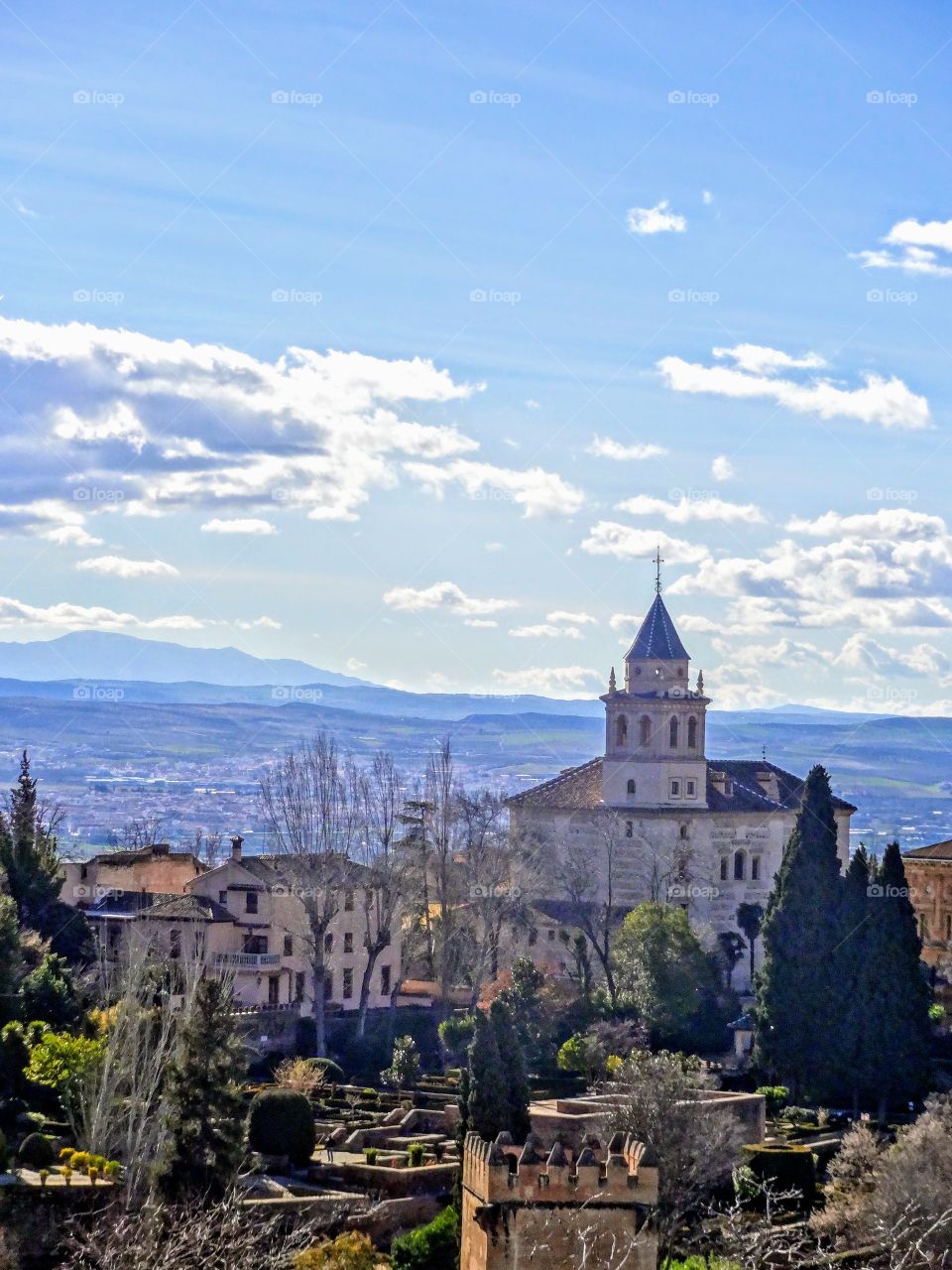 Alhambra in Granada, Spain