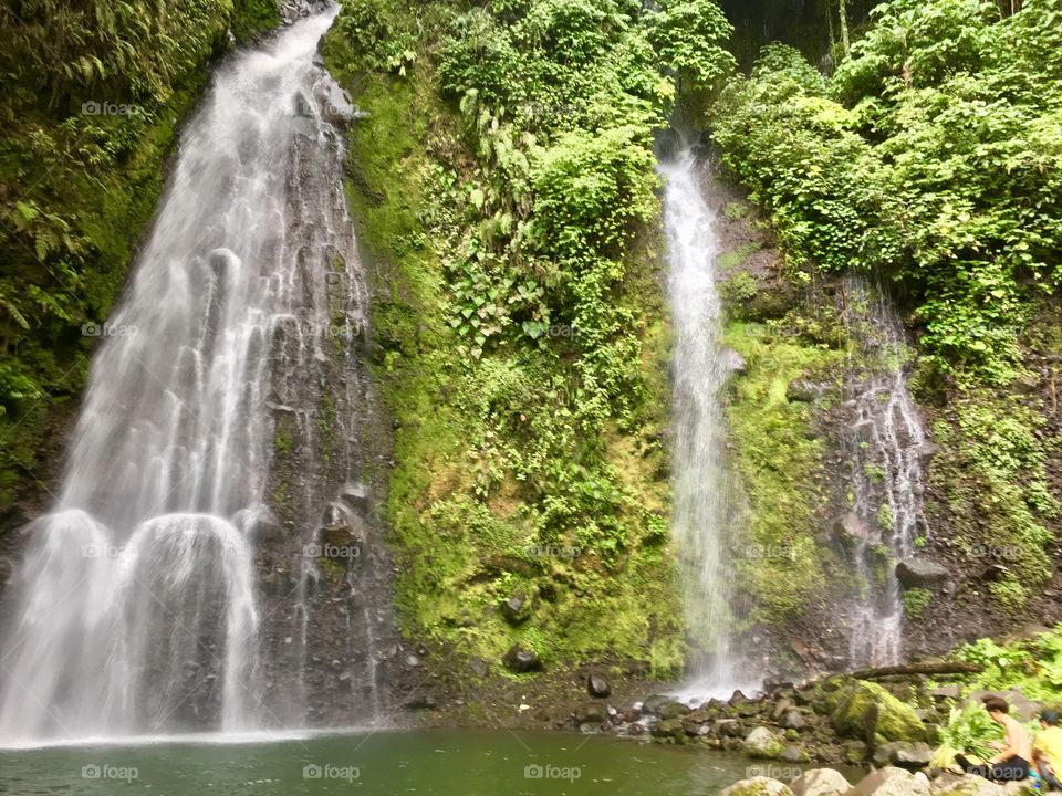 Las Trillizas Waterfall, Turrialba, Costa Rica 