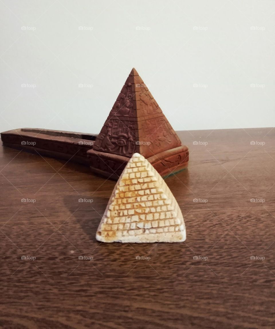 Two pyramids