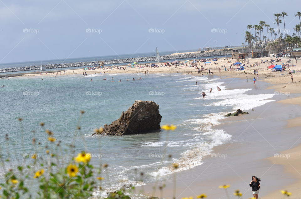 Corona del Mar beach