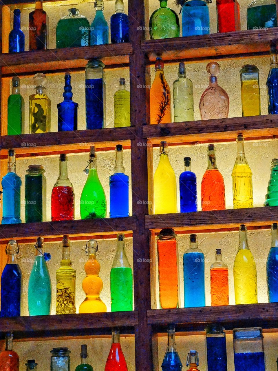 Colorful Glassware
