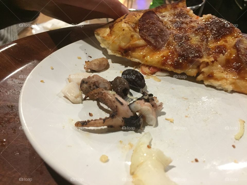 Pizza and Octopus 