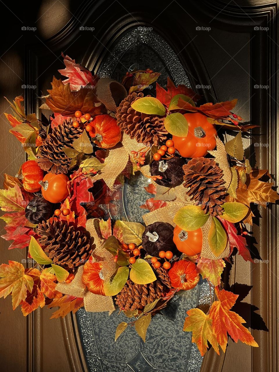 Front Door Fall Wreath
