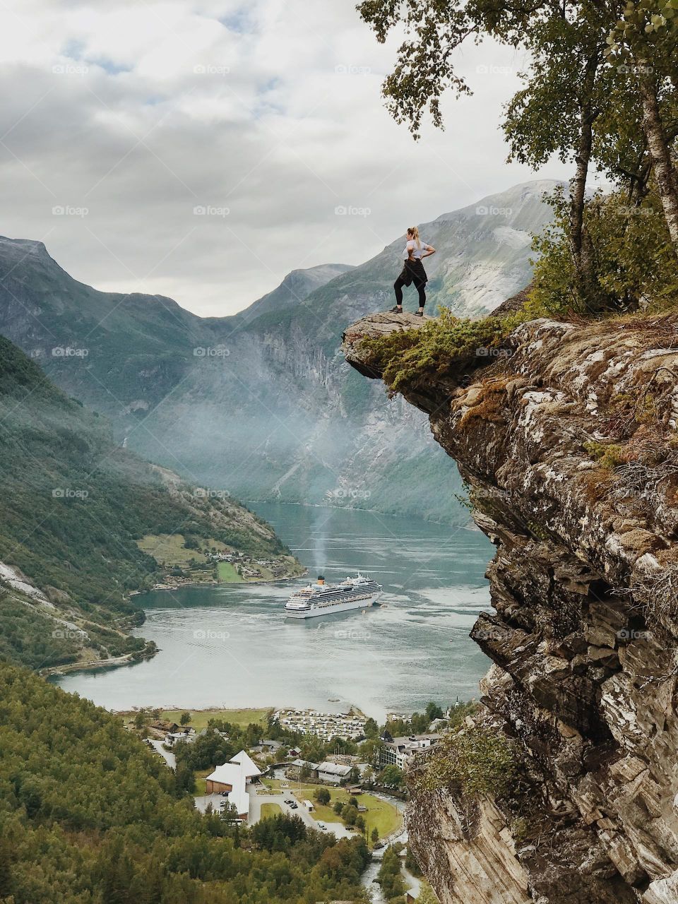 river and mountains