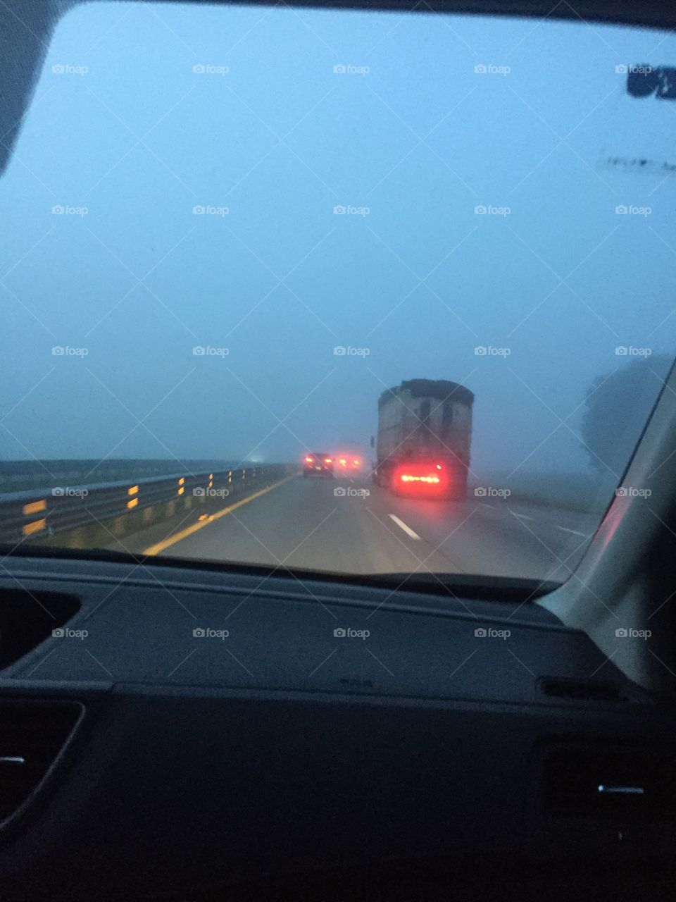 Road trip fog