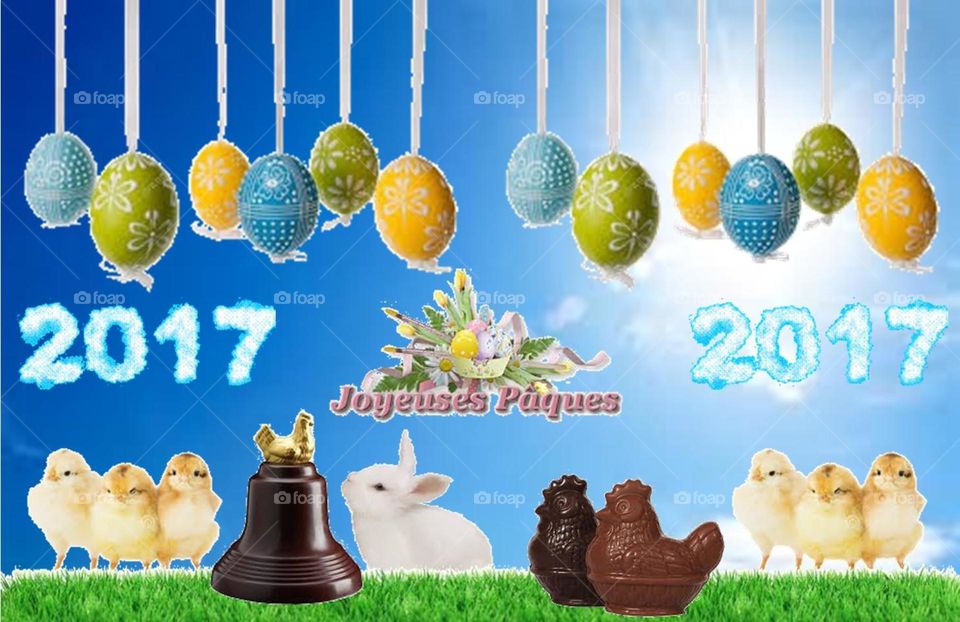 Easter, No Person, Egg, Grass, Celebration