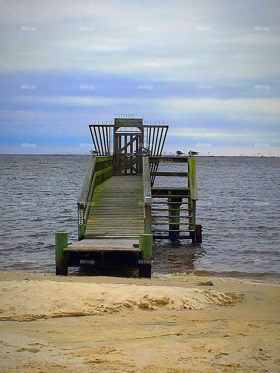 Ocean springs Mississippi front beach