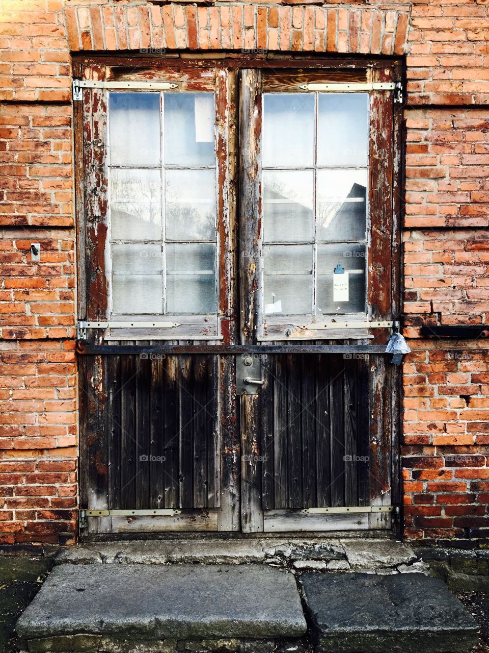 Wooden door