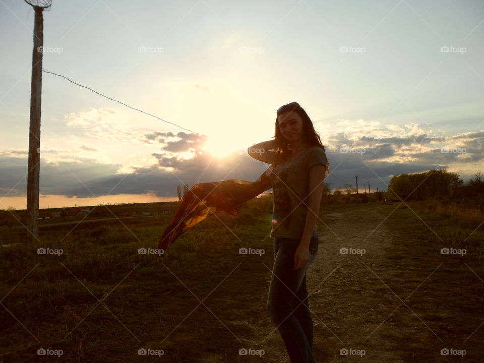 When she was really happy