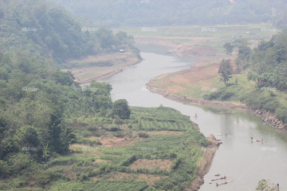River from high angle