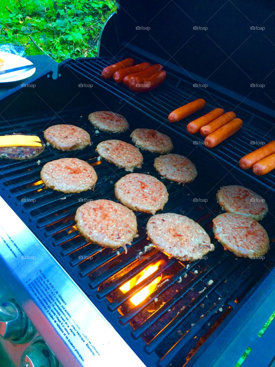 Food on the BBQ 