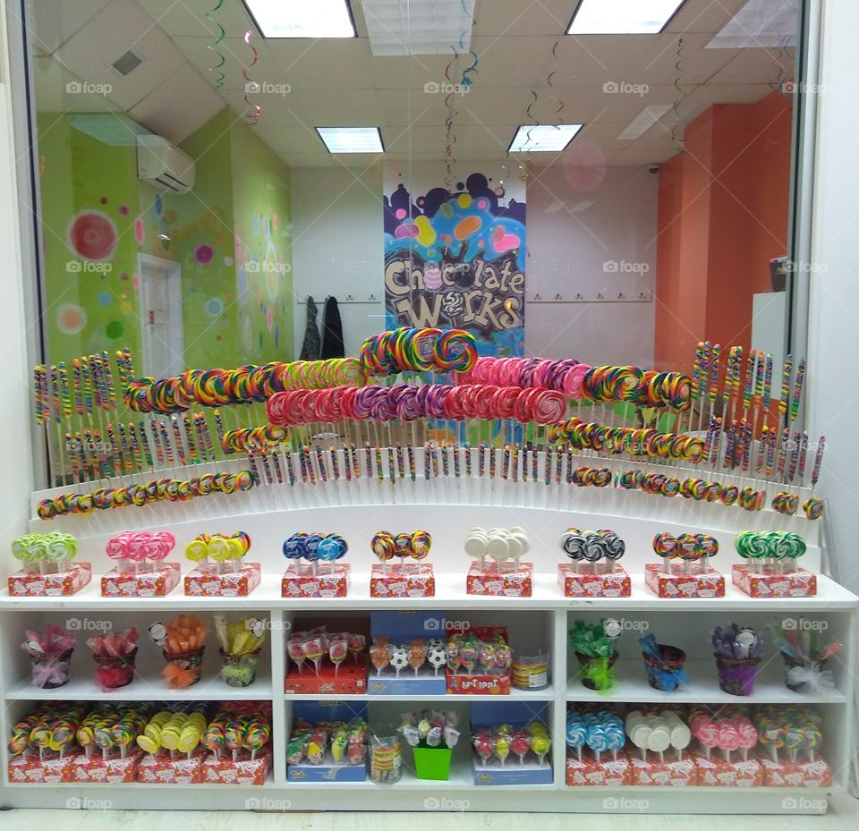 Lollipop Display