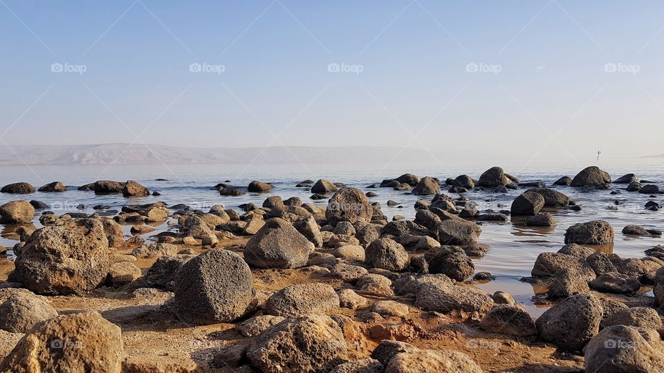 sea of galilee shoreline