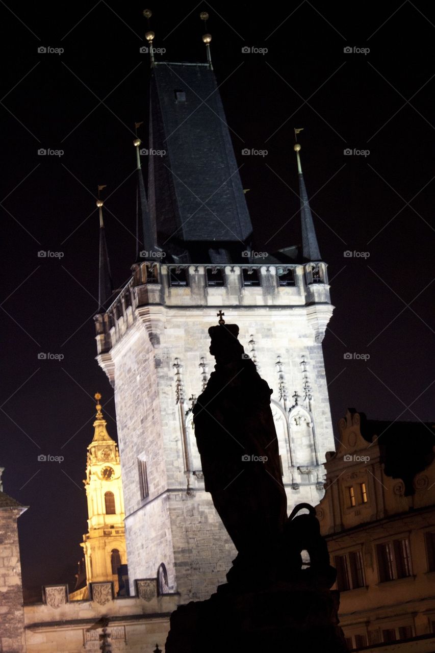Charles bridge in Prague 