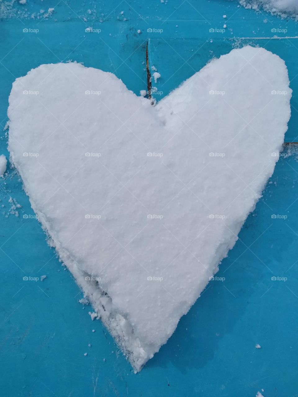 snow heart